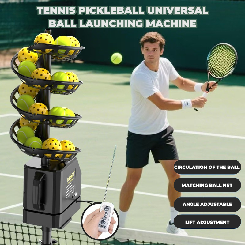 KV-Luspeed 300 - Smart Pickleball & Tennis Ball Launcher – AI-Powered Training Machine for Ultimate Practice