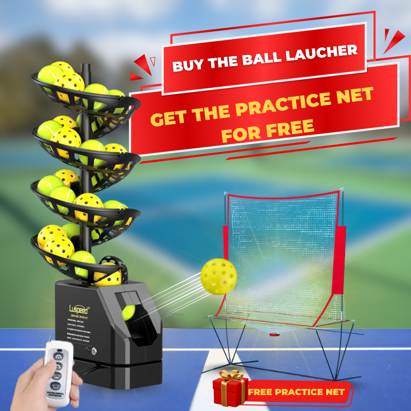 KV-Luspeed 300 - Smart Pickleball & Tennis Ball Launcher – AI-Powered Training Machine for Ultimate Practice